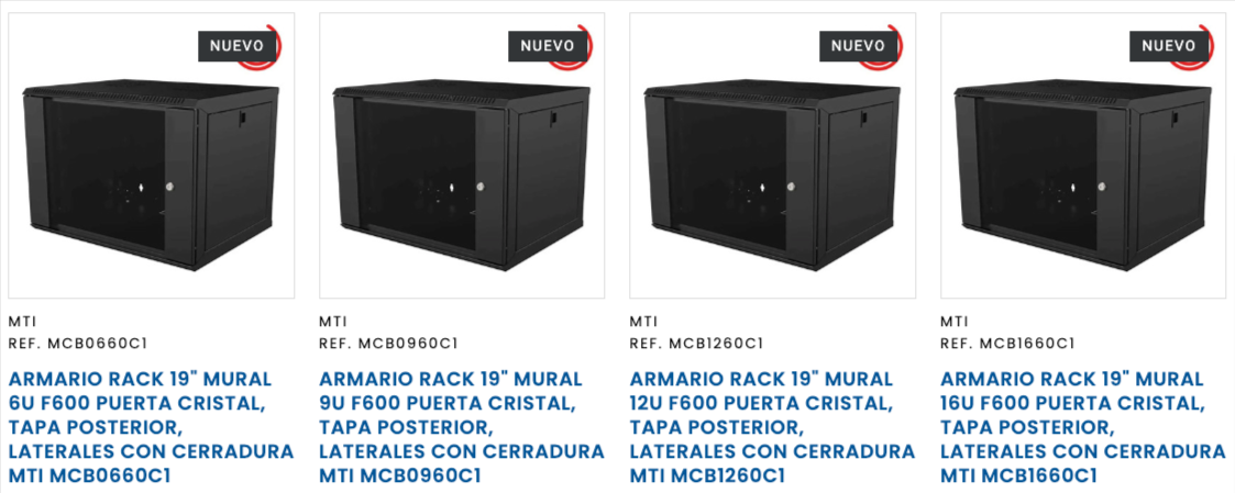 amarios rack 19" montados